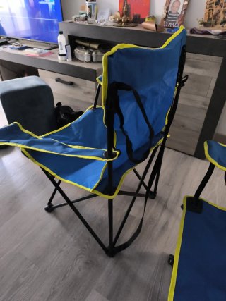 2 Sillas plegables de camping