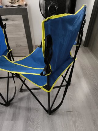 2 Sillas plegables de camping