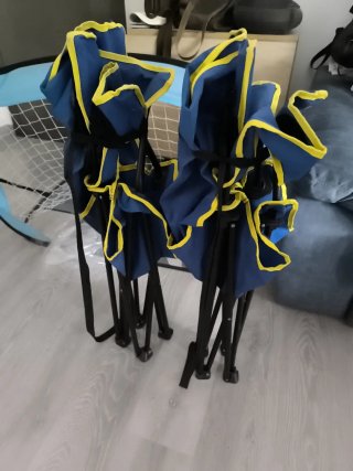 2 Sillas plegables de camping