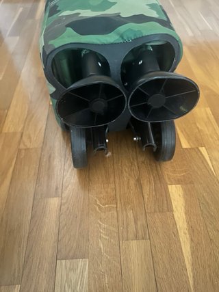 Cuna de viaje para bebé camuflaje Koelstra