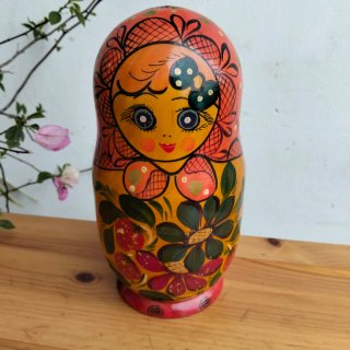 Matrioska grande vintage legno 24cm