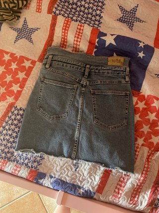 Gonna Jeans Lokita Denim Blu