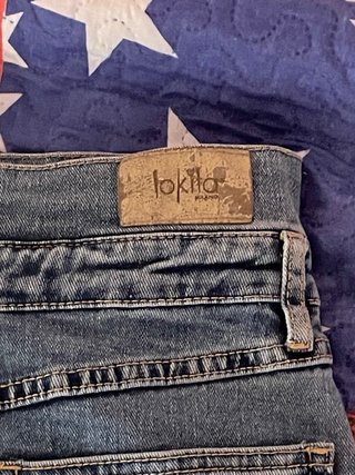 Gonna Jeans Lokita Denim Blu