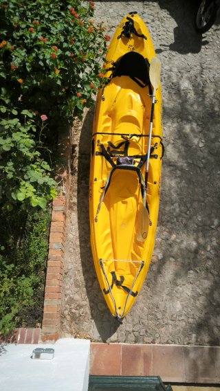 Kayak rigido RTM Rotomod Ocean Duo Amarillo