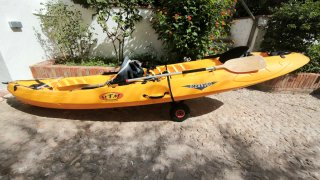 Kayak rigido RTM Rotomod Ocean Duo Amarillo