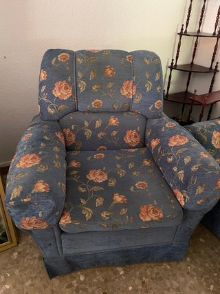 Conjunto de sofás de tela