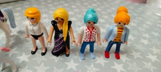 Lote Playmobil Chicas y Unicornios