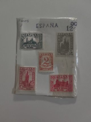Sellos España Junta Nacional 1936-1937