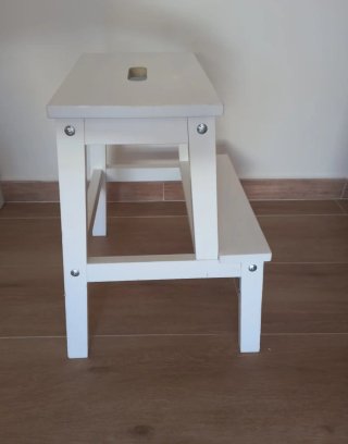 Escalera Blanca Ikea