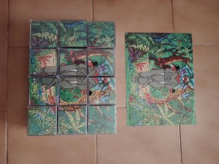 Puzzle Cubos Willy Fog - La Vuelta al Mundo