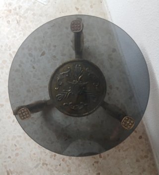 Mesa Vintage Hollywood Regency Caballos