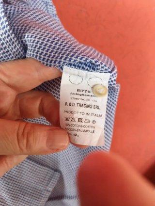 Camicia Stenströms uomo manica lunga M