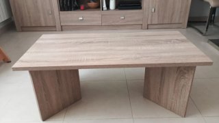 Mesa baja salón madera