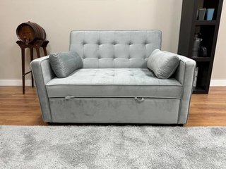 Sofá Cama Matrimonio Gris 133cm