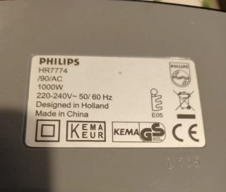 Ricambi Robot Philips 3 pezzi