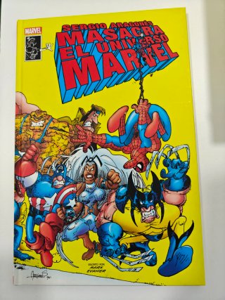 Sergio Aragonés masacra el universo Marvel