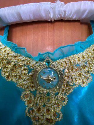 Disfraz Lujo Jasmine Disney Talla 9/10