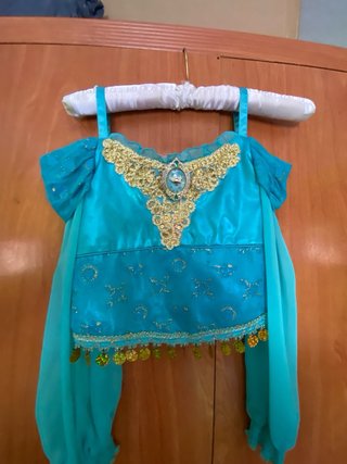 Disfraz Lujo Jasmine Disney Talla 9/10