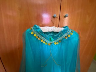 Disfraz Lujo Jasmine Disney Talla 9/10