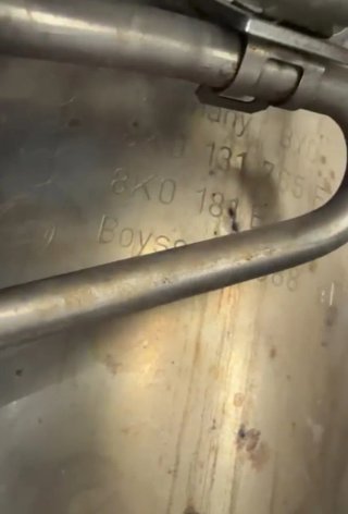 Filtro de partículas y catalizador  A4 B8 2.0 tdi
