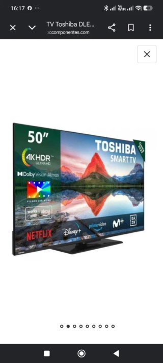 TV Toshiba 494K HDR Smart TV