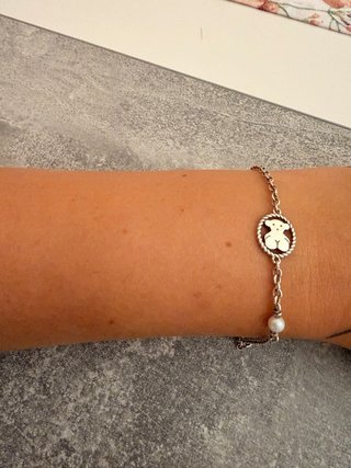 Pulsera Tous Oso Plata