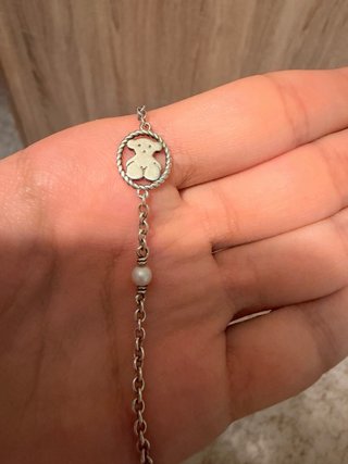 Pulsera Tous Oso Plata