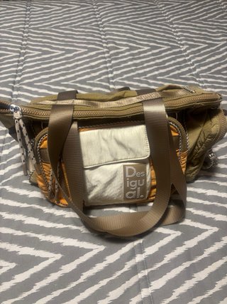 Bolso Desigual Vogayer Bowling Multiposición Beige