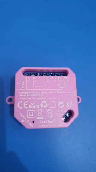 Módulo LoraTap Energy Monitor 2 Gang