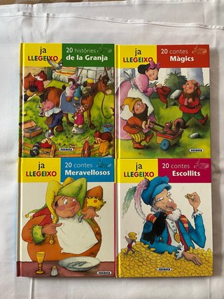 Pack de 4 libros de Ja llegeixo