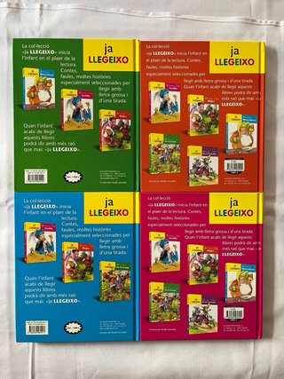 Pack de 4 libros de Ja llegeixo