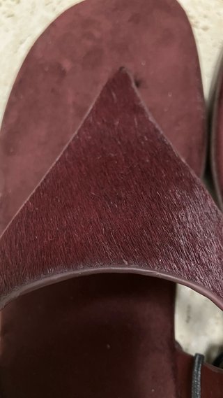 Sandalias Zara Verano granate