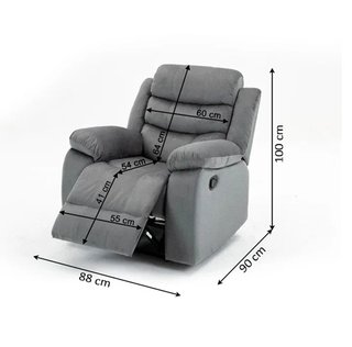 NUEVO SILLÓN RECLINABLE HOUSTON 1 PLAZA !!!