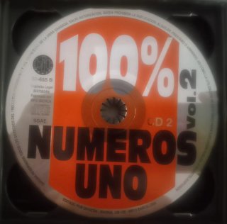 100% Números Uno Vol. 2 CD