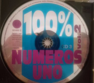 100% Números Uno Vol. 2 CD
