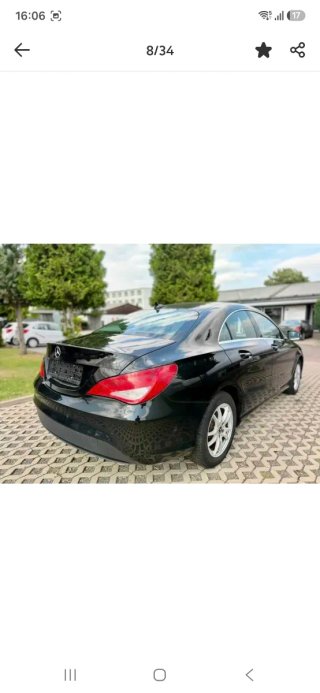 #Coche Mercedes-Benz CLA Coupé Negro año 2017