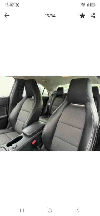 #Coche Mercedes-Benz CLA Coupé Negro año 2017