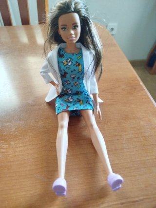 Muñeca Barbie Veterinaria