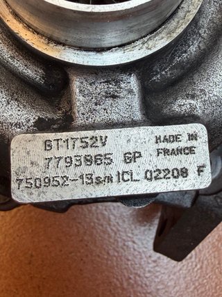 Turbo Garrett    GT1752V