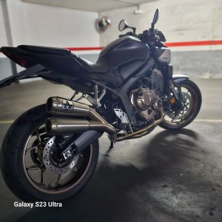 Honda CB650R Negra con Extras