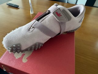 Zapatillas Puma Ferrari Grises y Rosas