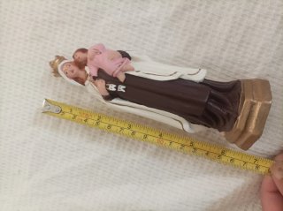 Figura Virgen con Niño 16 cm