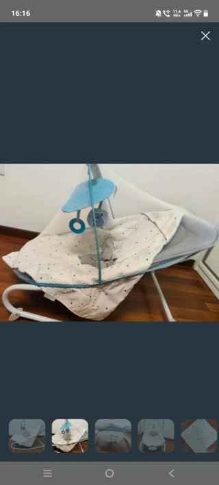 Hamaca bebé evolutiva Kinderkraft Felio 2 en 1