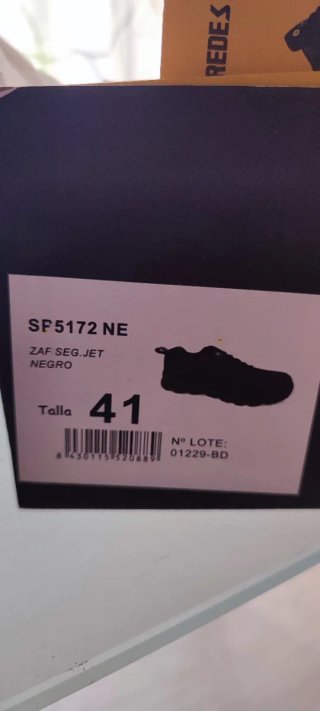 Zapatos de seguridad Paredes Talla 41