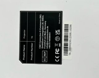 Proyector Portátil T6 Blanco
