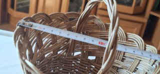 Cesta Mimbre con Asa
