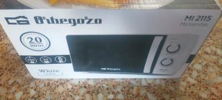 Microondas Orbegozo Blanco MI 2115 White Class
