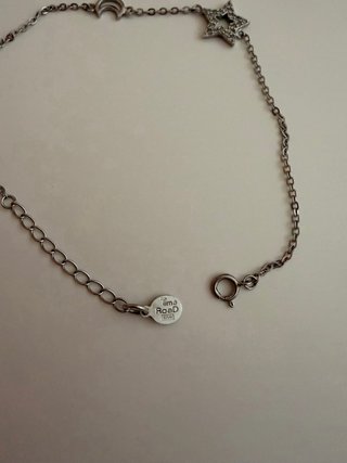 Pulsera Plata Time Road. Estrella y Luna