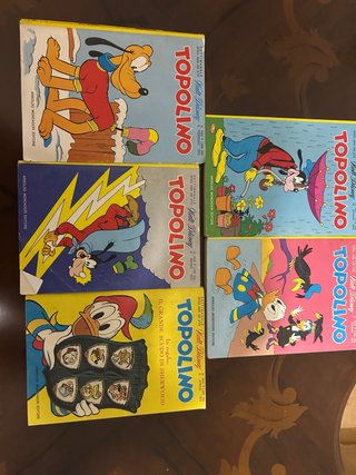 Topolino anno 1975 5 albi