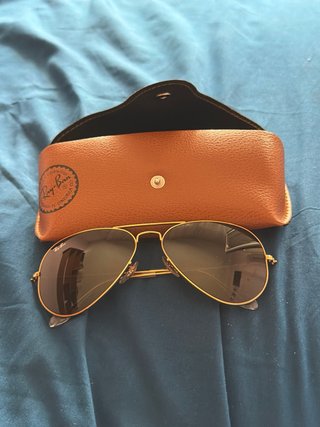 Gafas Ray-Ban Aviador doradas